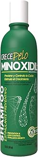 CrecePelo Minoxidil 2% Shampoo Preventive - Hair Loss Treatment for Men & Women - Stimulates Regrowth with Biotin & Keratin - Thickens, Strengthens, Repairs - 12.5 oz - NDC: 78192-401